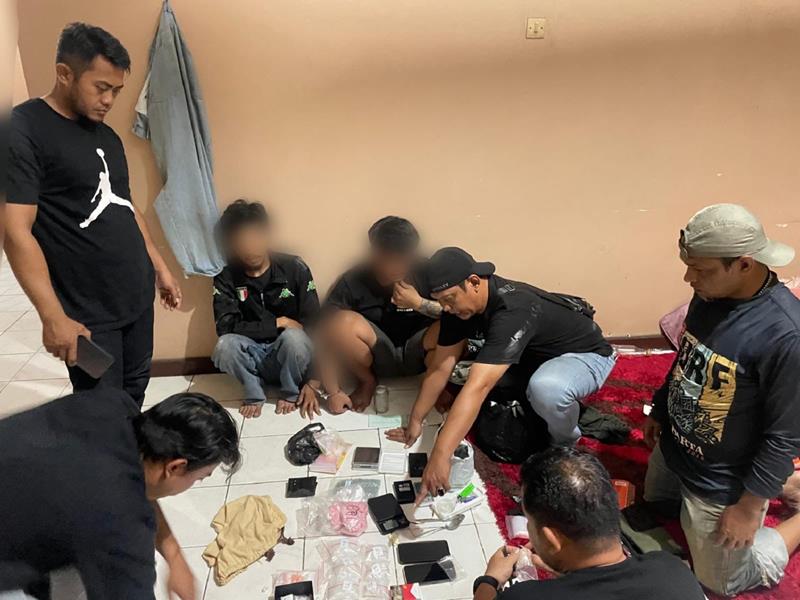 Polsek Kembangan Tangkap Kurir Jaringan Narkoba Tahun Baru